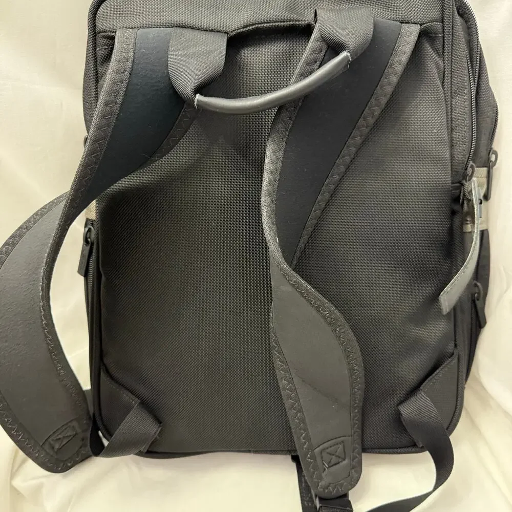 Codi Tri-Pak Black School Bag Laptop Case Backpack Carry-On Luggage Day Pack